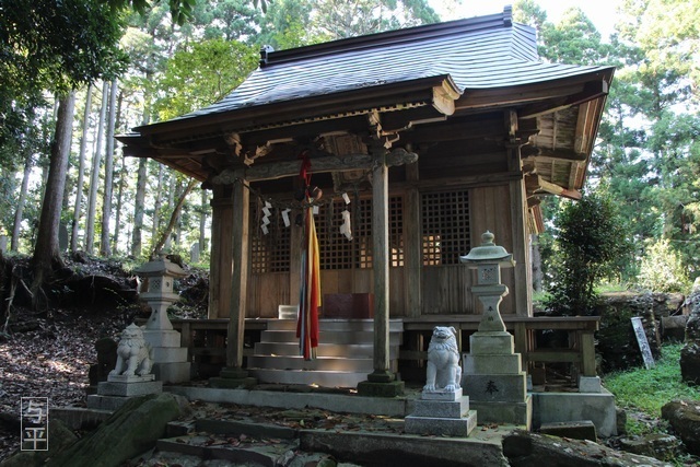 13 96 鹿島天足別神社(大亀明神)、亀石、宮城県大郷町、大亀山森林公園、画像.jpg