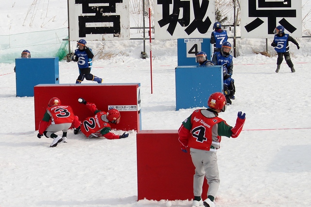 宮城県雪合戦大会・宮城県加美郡加美町・2011年2月・画像・与平仙台人が仙台観光してるブログ