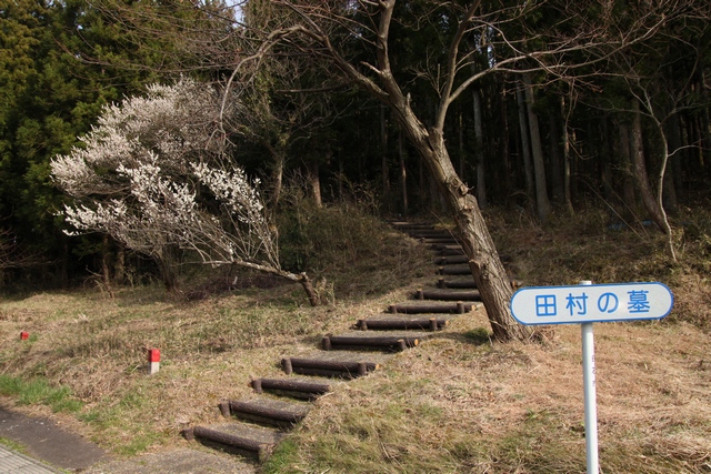 片倉喜多子の墓・田村清顕の墓・宮城県白石市・画像