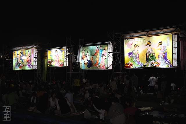 広瀬川灯ろう流し・平成25年(2013年)・宮城県仙台市・画像・仙台人が仙台観光をしてるブログ・与平