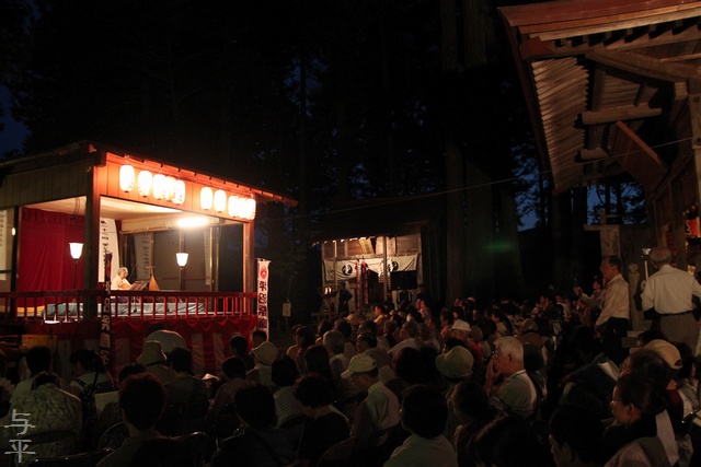 蛍と平家琵琶の夕べ・坪沼ホタル・坪沼八幡神社・宮城県仙台市生出・画像・仙台人が仙台観光をしてるブログ・与平