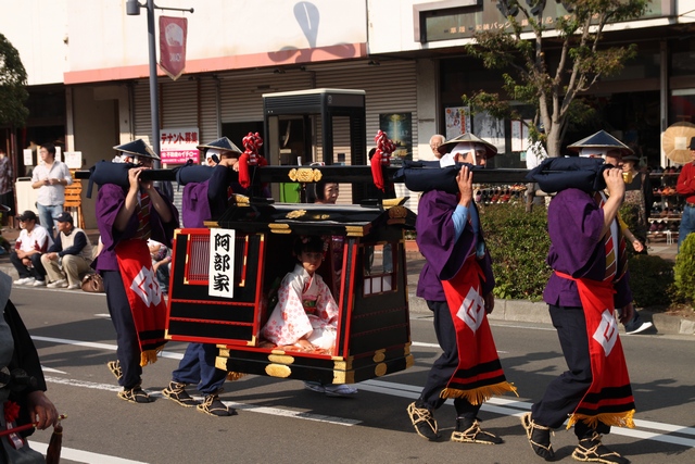 古川秋まつり・宮城県大崎市古川・画像05稲葉先陣大名行列