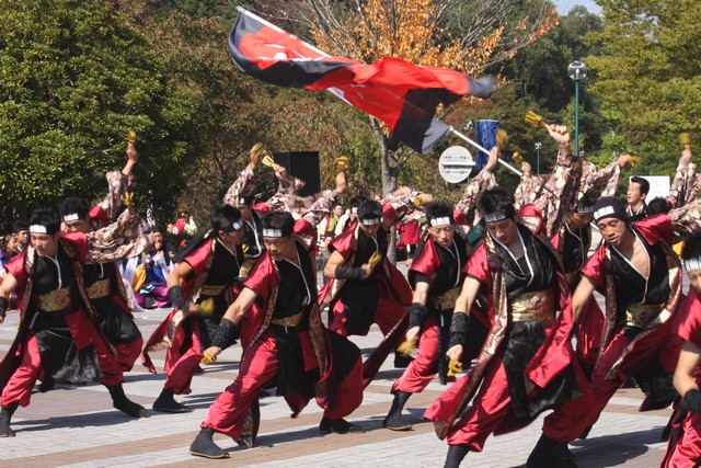 みちのくYOSAKOIまつり2011・地下鉄旭ヶ丘駅会場・画像・仙台人が仙台観光をしてるブログ・与平