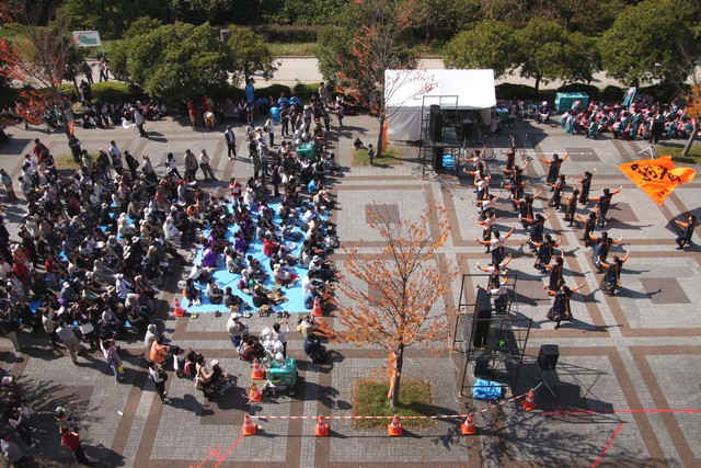 みちのくYOSAKOIまつり2011・地下鉄旭ヶ丘駅会場・画像・仙台人が仙台観光をしてるブログ・与平